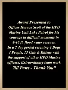 2024 Ruff Rough Award to HPD Marine Unit